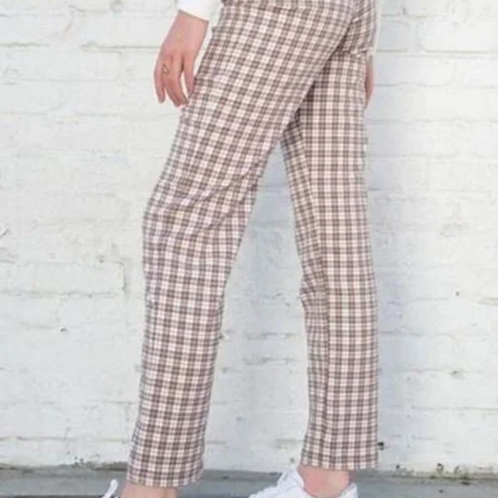 Brandy Melville plaid Tilden pant size  XS/S - Picture 2 of 7